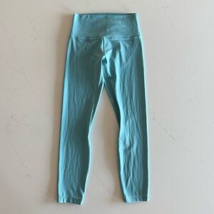 lululemon align 25” tidal teal